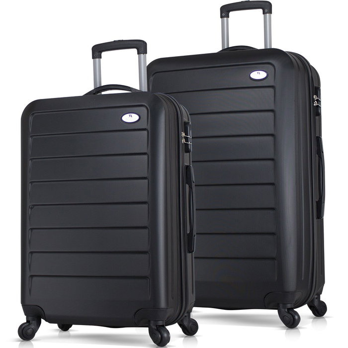 Zoozie Bags Juego de maletas de 2 piezas Negro Zoozie Bags Juego de maletas de 2 piezas Negro